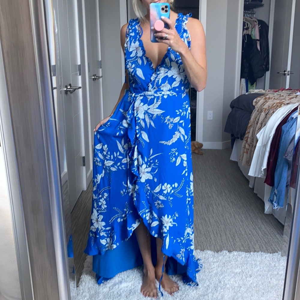 Floral maxi dress